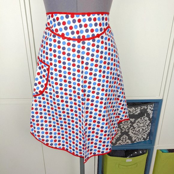 1970’s Spotted Apron - Picture 1 of 4